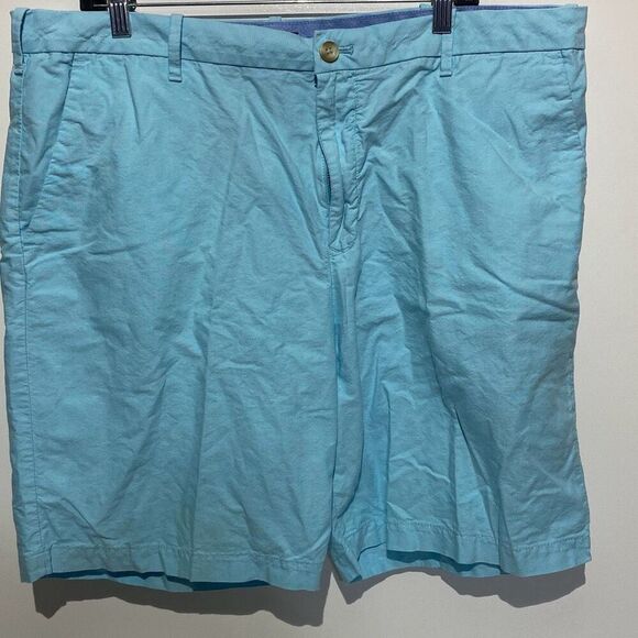 IZOD Men's Blue Golf Performance Chino Shorts Size 40 - Picture 1 of 10